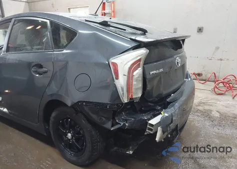 2012 Toyota Prius Three z USA, uszkodzony, nr VIN JTDKN3DU3C5404684